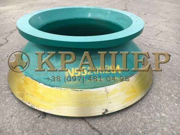 Metso HP300 Футерівка чаші Bowl liner N55208284