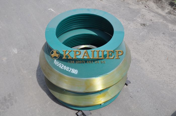 N55208280 Bowl liner Футерівка чаші Metso HP300