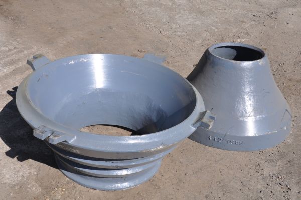 Sandvik H3800(CH430) Футерування конуса (Бронь) 442.7989-02 та Футерування чаші (Бронь) 452.1216-002